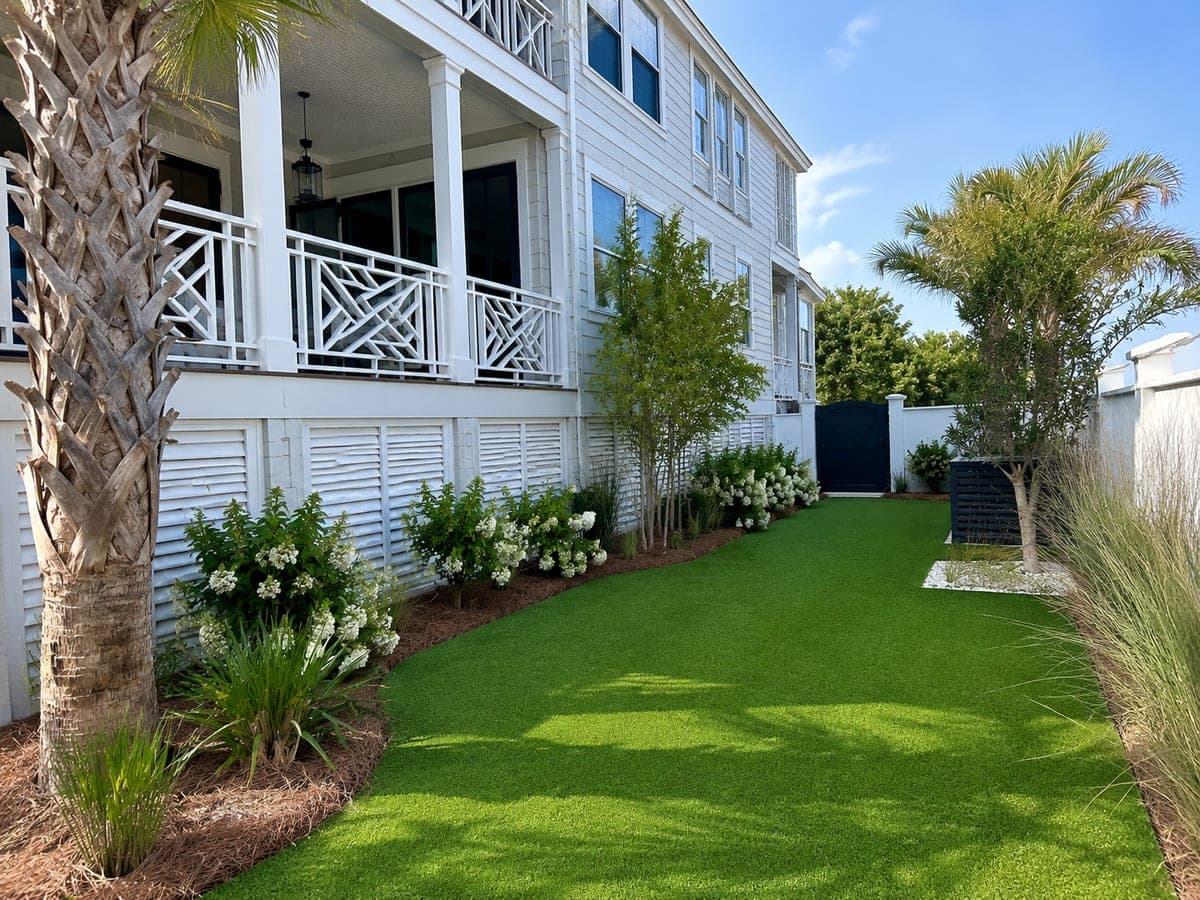 Backyard Turf Installation in Sullivan's Island, SC